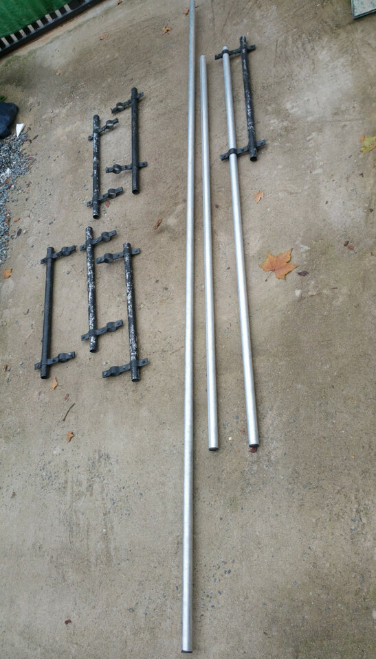 Varas dobles con anclaje o alargadoras de truss