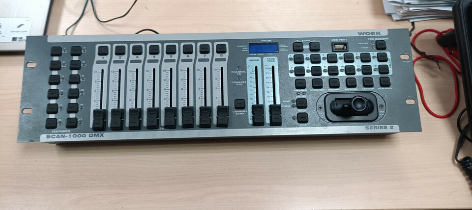 Controlador dmx work