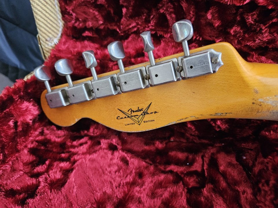 Fender Telecaster Double Esquire 1950 Heavy Relic Custom Shop de segunda mano · Foto 5 de 9 · Barcelona · 4500 €