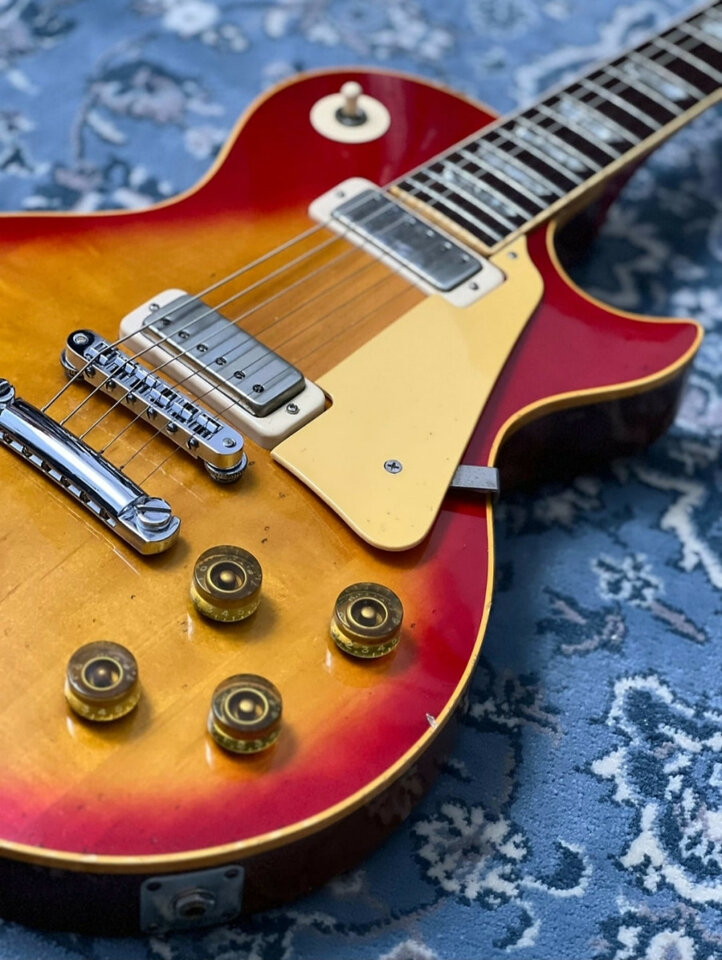 Gibson Les Paul Deluxe Cherry Sunburst 1979 - Guitarra Vintage - Era Norlin