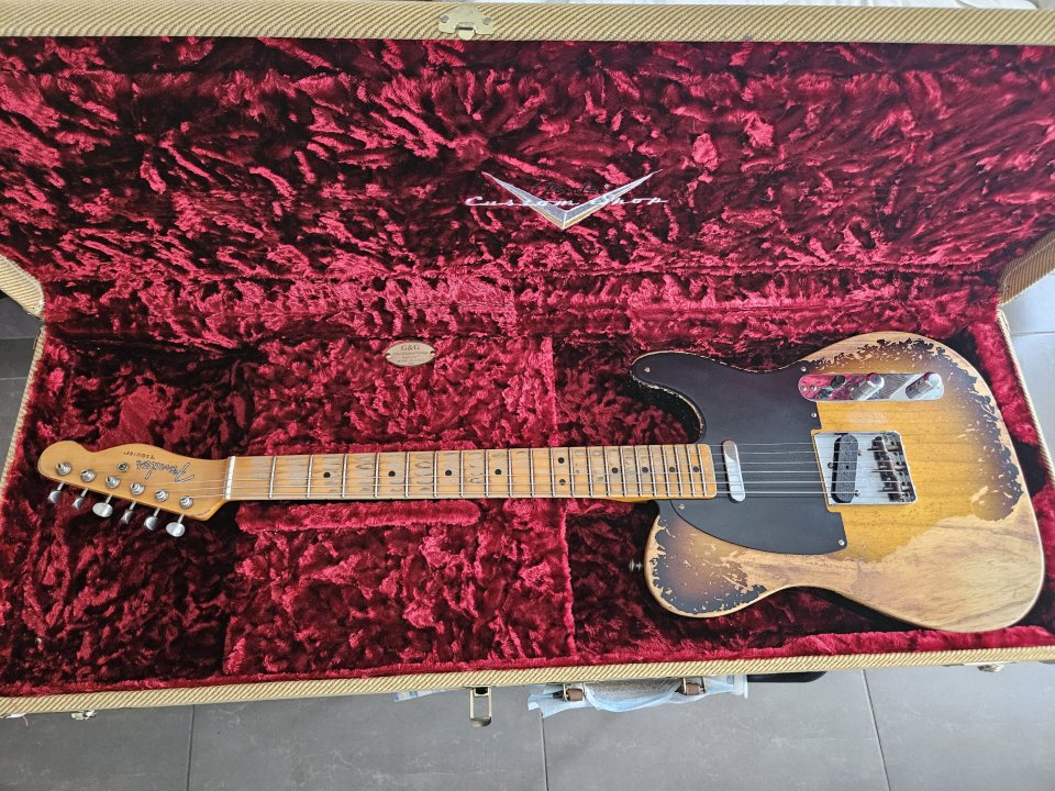 Fender Telecaster Double Esquire 1950 Heavy Relic Custom Shop de segunda mano · Foto 1 de 9 · Barcelona · 4500 €