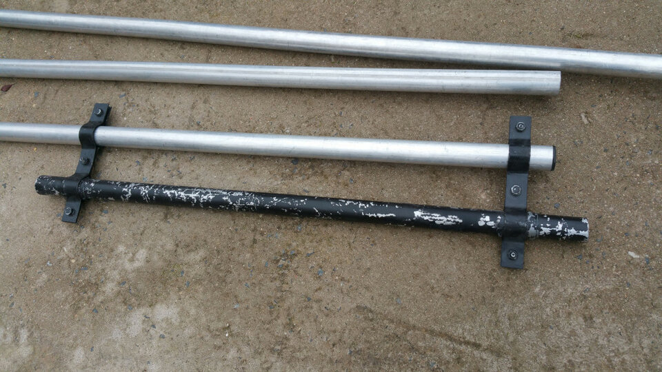 Varas dobles con anclaje o alargadoras de truss