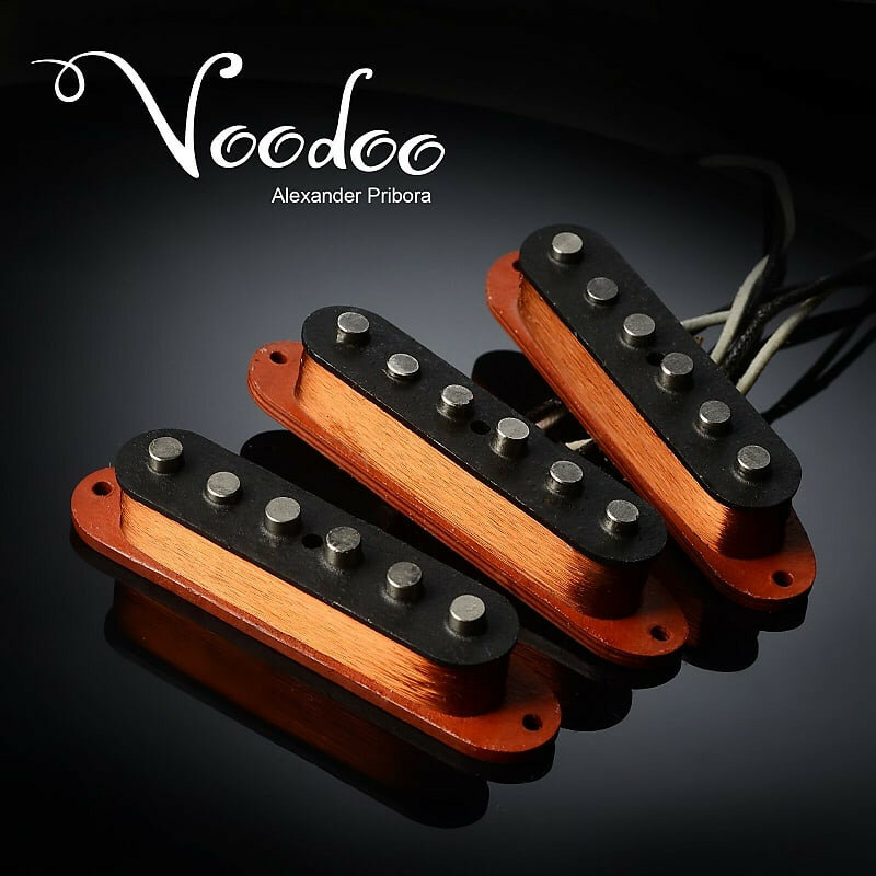Pastilla stratocaster Voodoo posición puente. Alexander Pribora