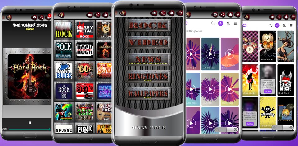 Radio Rock - Only Rock (Aplicación para Android GRATIS)