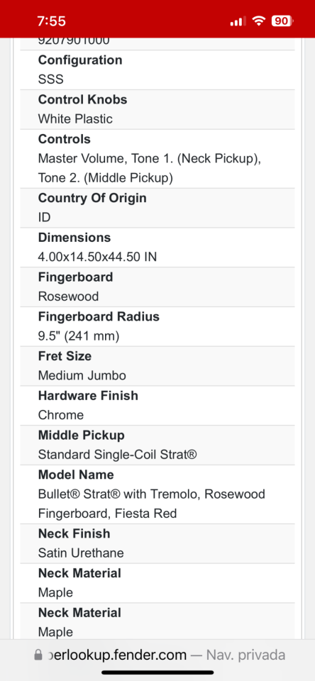 Squier 2015 modifica para parecer un Fender