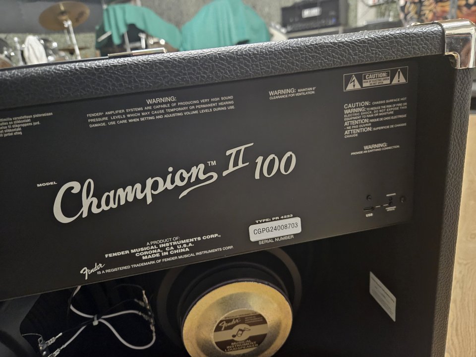 Fender Champion 100 II 2026 de segunda mano · Foto 6 de 7 · La Rioja · 250 €