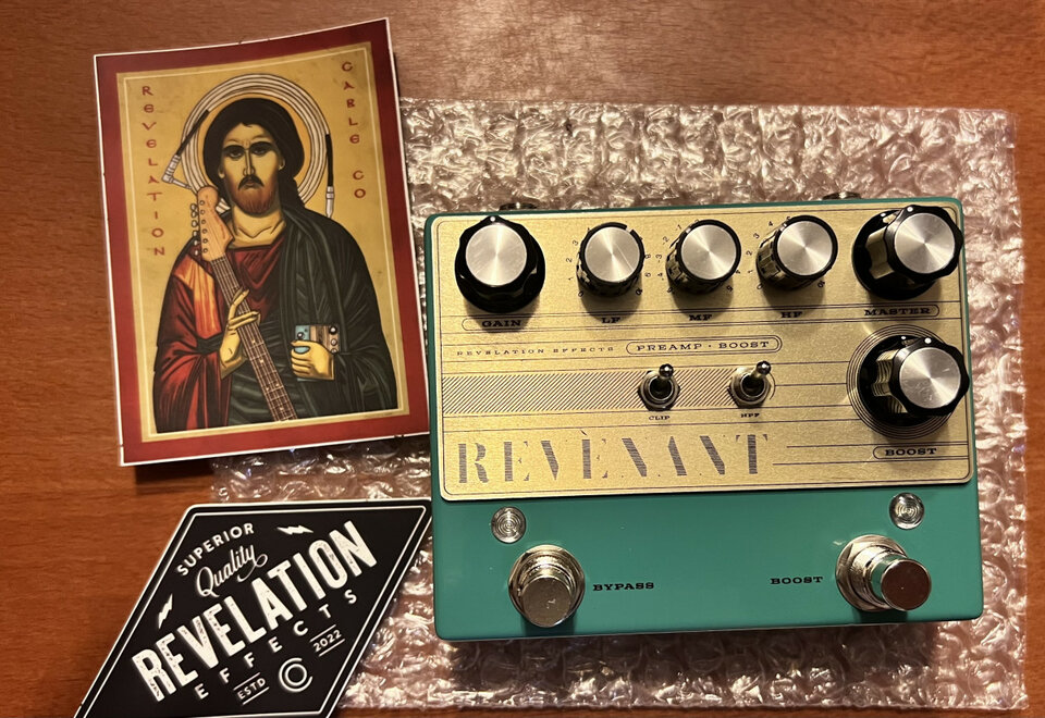 Revelation Effects - Revenant Preamp-Boost - (Made in Canadá)