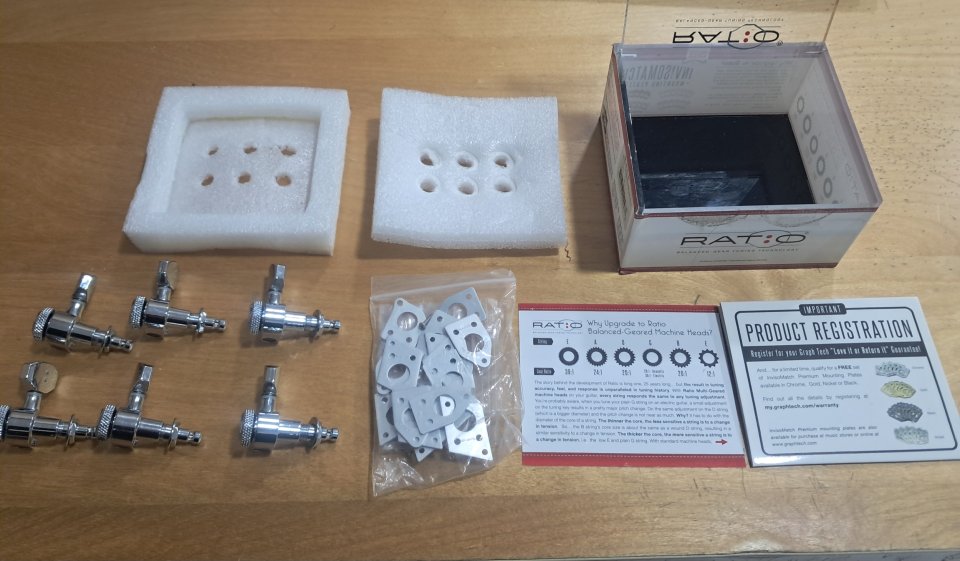 Clavijero Graph Tech PRL-8721-C0 RATIO 6L Locking