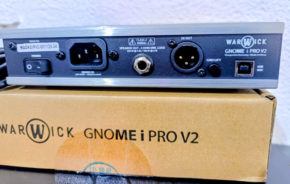 Cabezal para bajo Warwick Gnome I Pro V2. de segunda mano · Foto 3 de 4 · Granada · 180 €