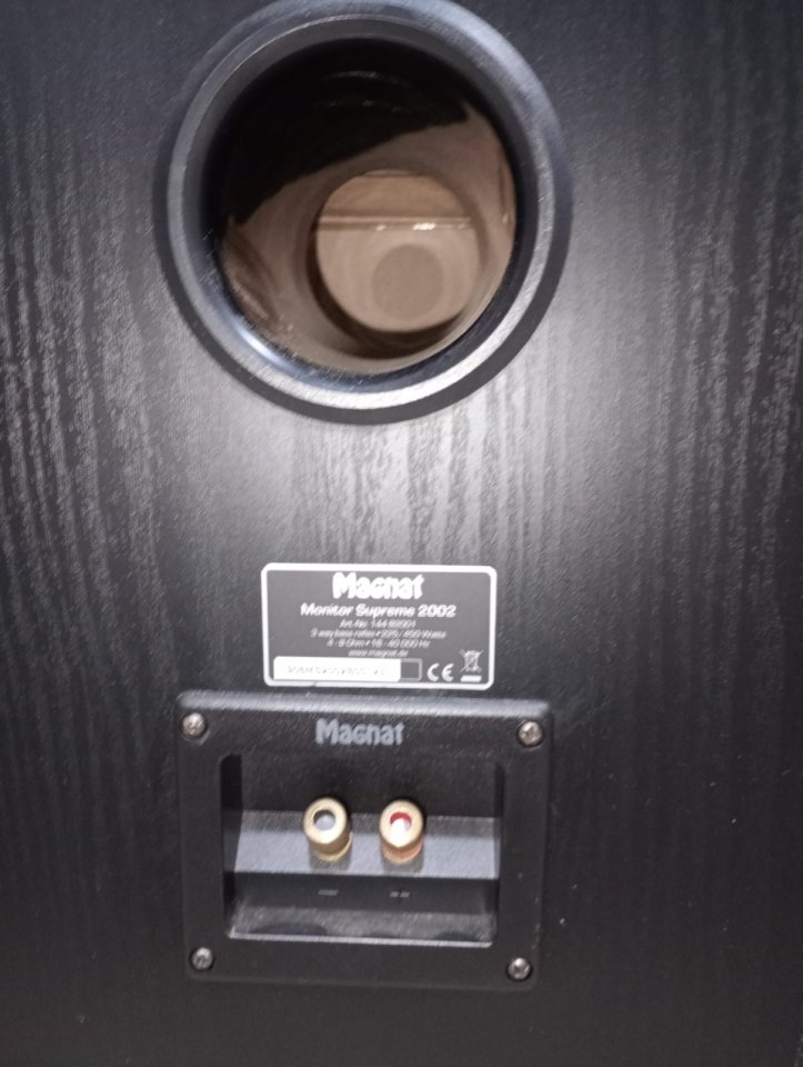 pareja altavoces magnat supreme 2002 de segunda mano · Foto 5 de 6 · Barcelona · 170 €