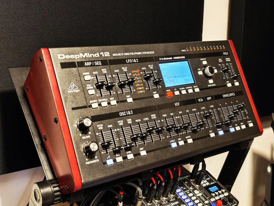 Behringer Deepmind 12D + Extras