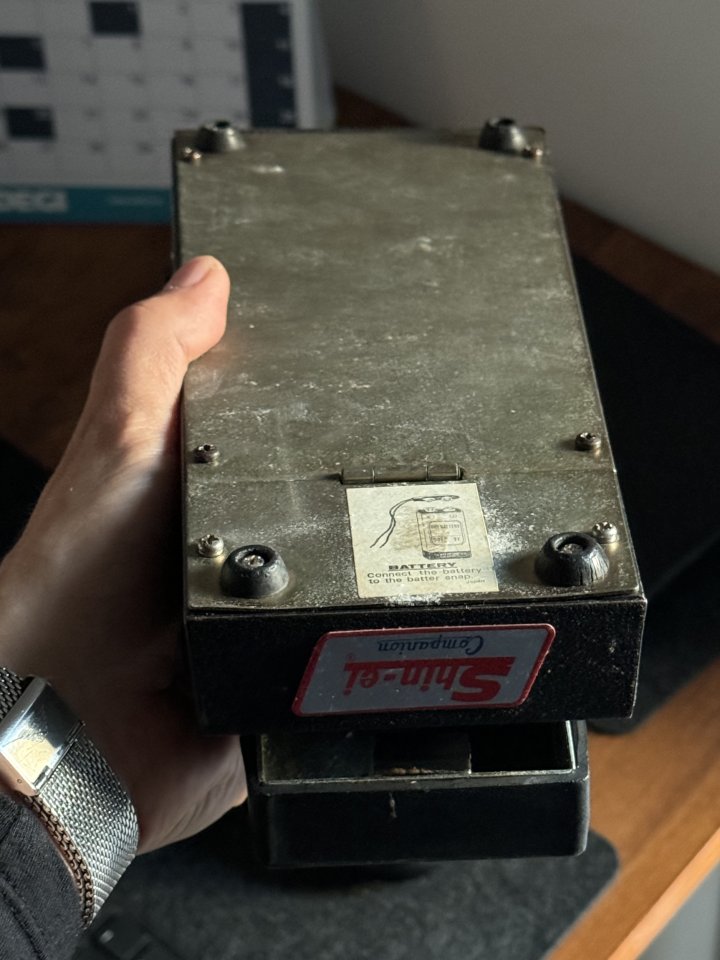 Shin-Ei 8-TR Fuzz Wah 1970s Negro