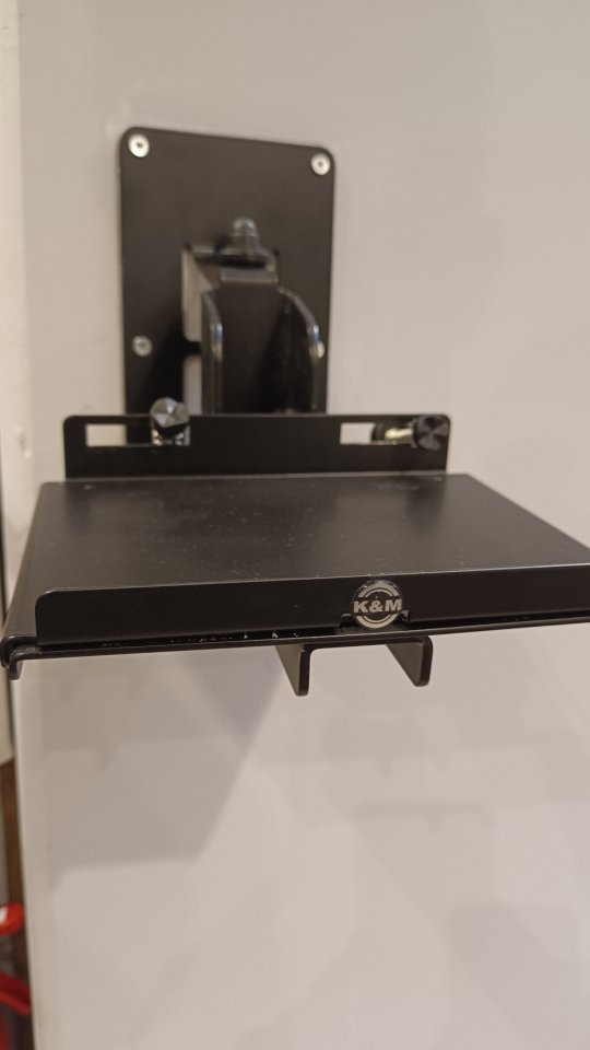 2x Soportes Konig & Meyer 24171 Negro