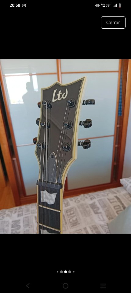 ESP LTD EC-401 Olympic White. Korea de segunda mano · Foto 10 de 10 · León · 799 €