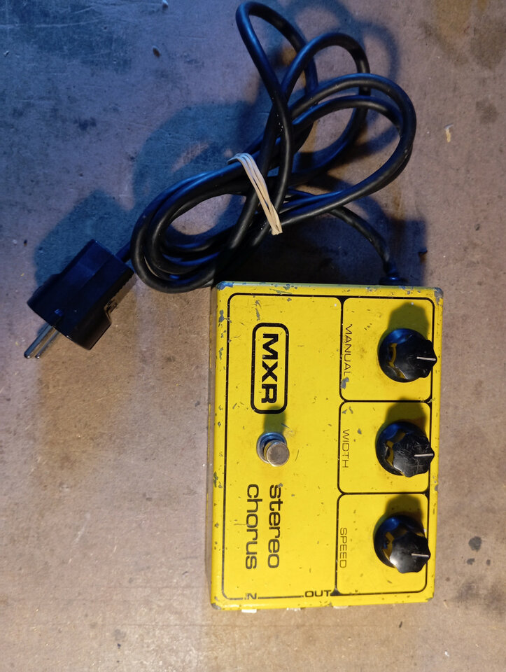 Pedal MXR Stereo Chorus M134 1980