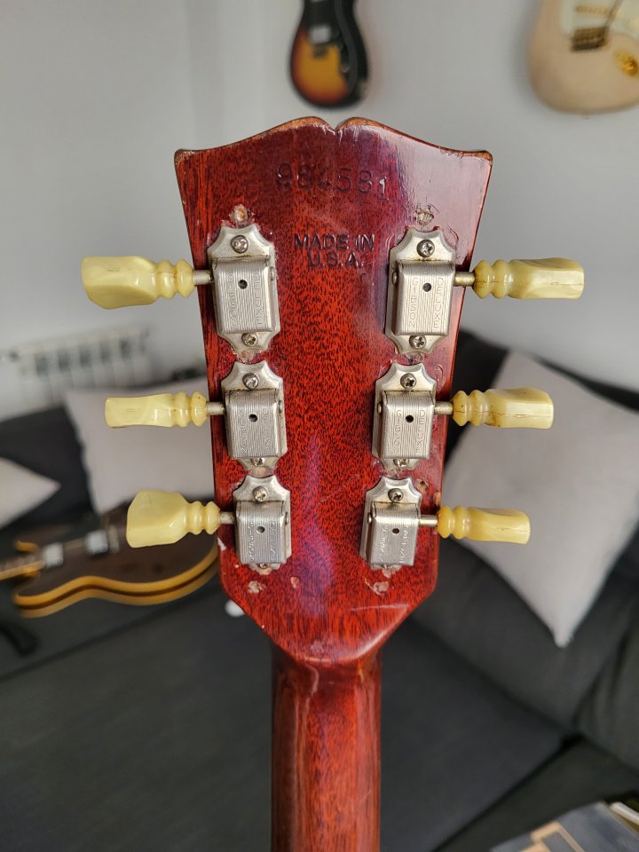 O cambio: Gibson SG Standard 1970-71 (Vídeo). de segunda mano · Foto 4 de 10 · Madrid · 7500 €