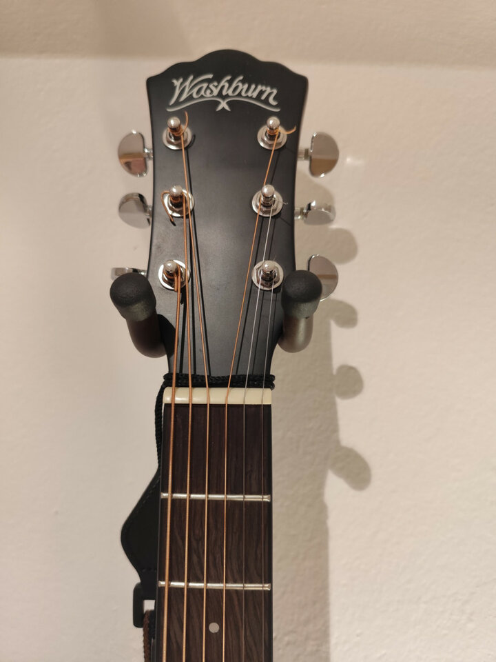 Guitarra electroacústica Washburn ea12 festival de segunda mano · Foto 5 de 6 · Badajoz · 145 €