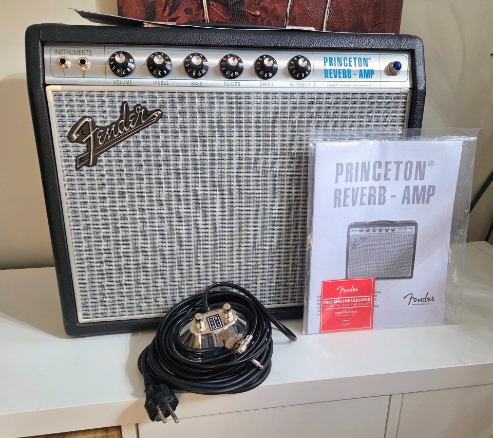 Fender 68 Custom Princeton Reverb Amp