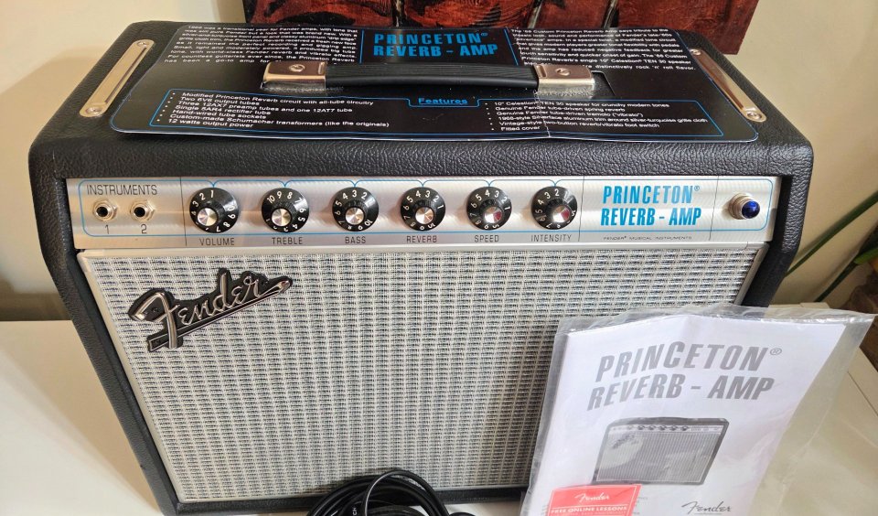 Fender 68 Custom Princeton Reverb Amp