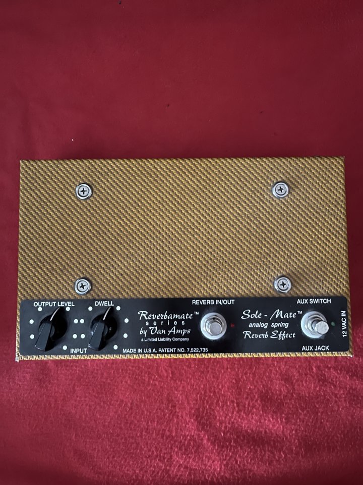 Sole-mate reverb a muelles VanAmps de segunda mano · Foto 1 de 5 · Madrid · 275 €