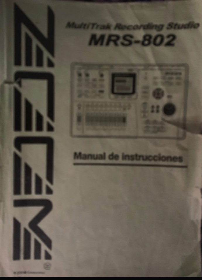 Grabadora Multipistas Zoom MRS-802 de segunda mano · Foto 5 de 5 · Barcelona · 120 €