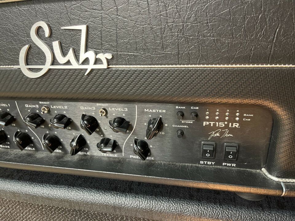 Cabezal Suhr PT15IR + pantalla Suhr 1x12