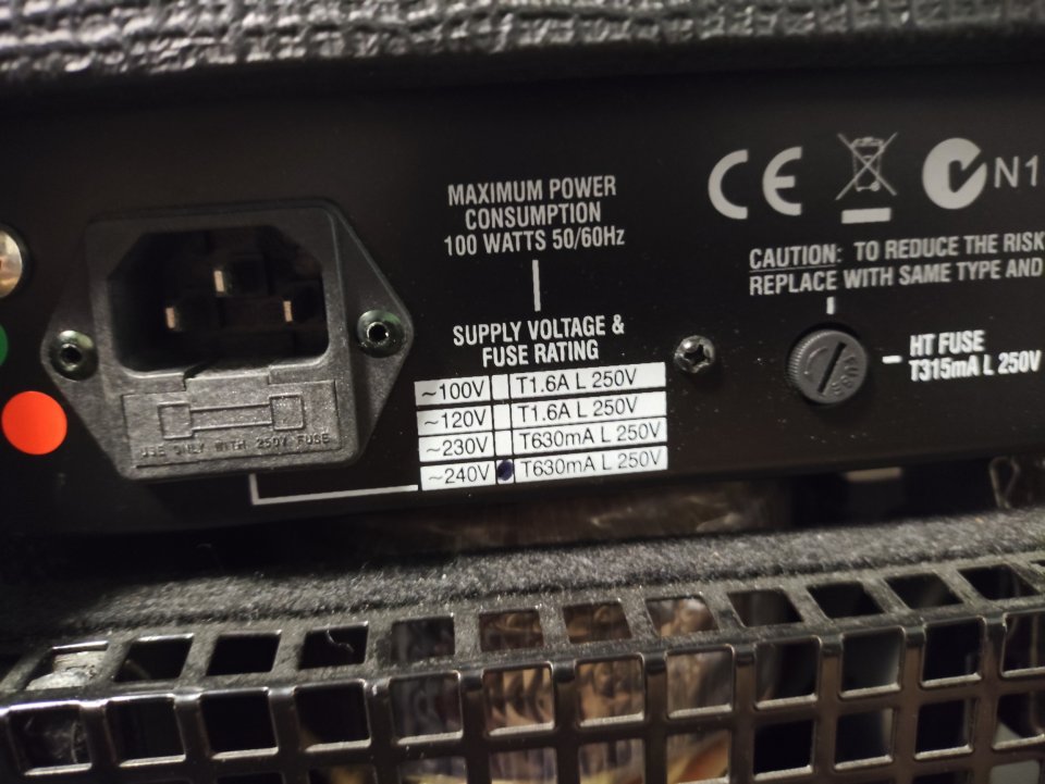 Laney VC30 made in England 1 / 12"