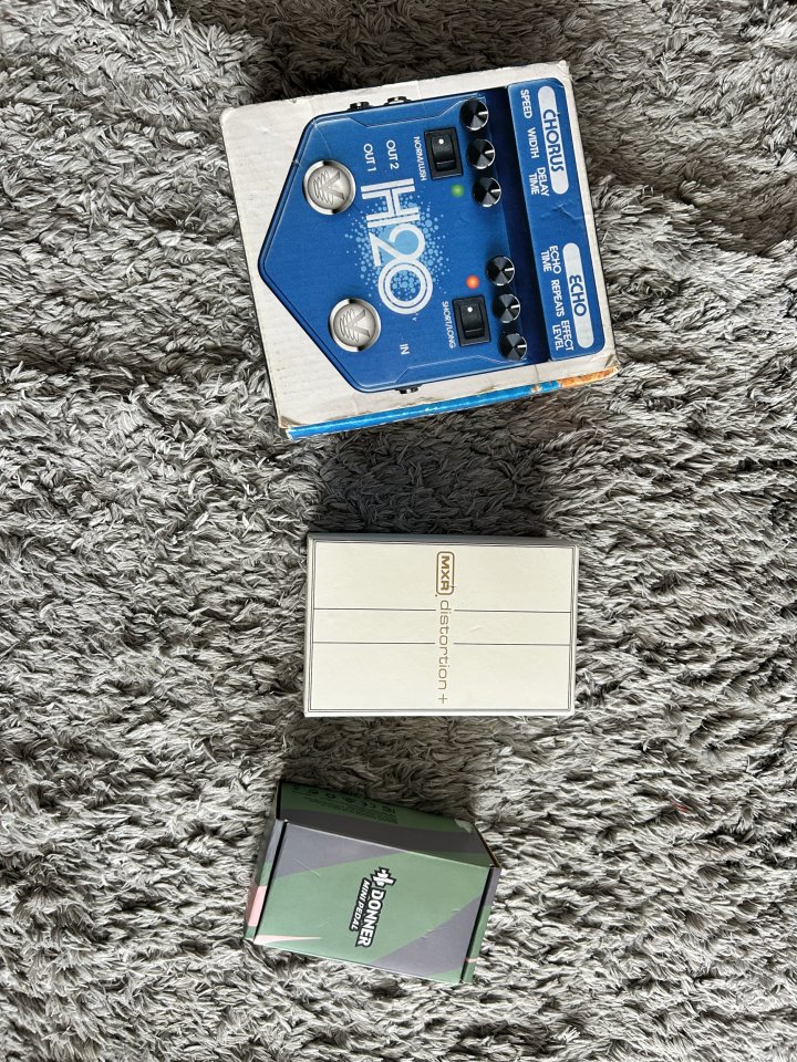 Pedal MXR Distorsión + RR Signature