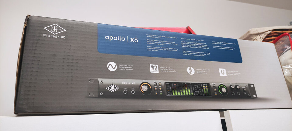 Apollo x8 + 42 Plugins + Ilok