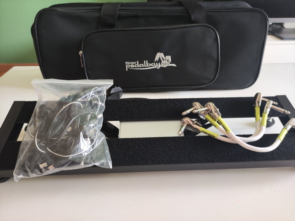 Palmer Pedalbay 50S + PowerPlant Junior + cables de segunda mano · Foto 1 de 7 · Sevilla · 70 €