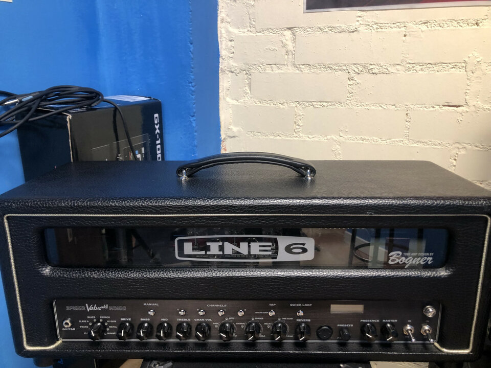 Line 6  Spider Valve HD 100 + fbv    (REBAJADO)