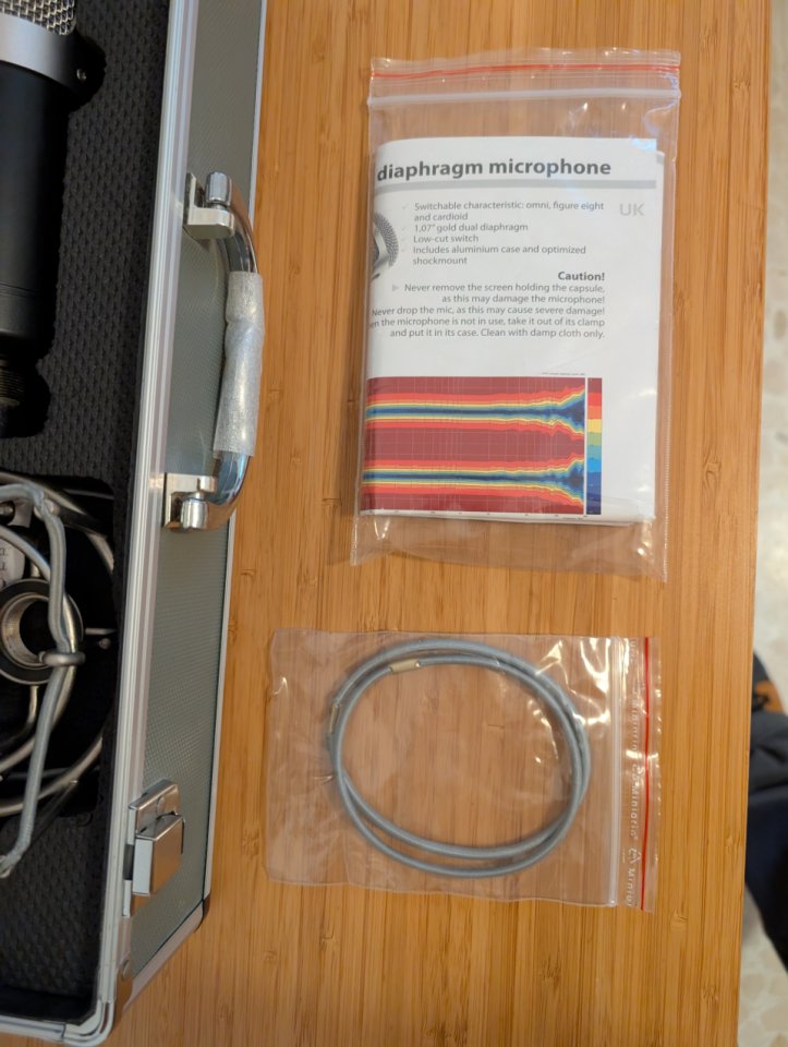 Micrófono t.bone SC 1100 + estuche