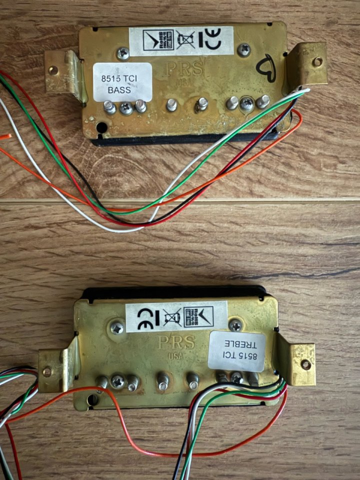 Set de pastillas PRS 85/15 tci de segunda mano · Foto 2 de 2 · León · 400 €