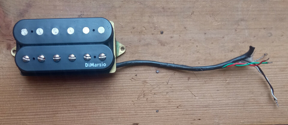 Vendo Dimarzio Tone Zone Humbucker puente con espaciado Floyd (DP155FBK)