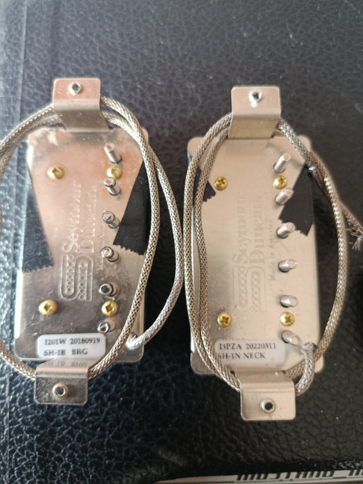 Pastillas Seymour Duncan 59 (vintage blues Set)