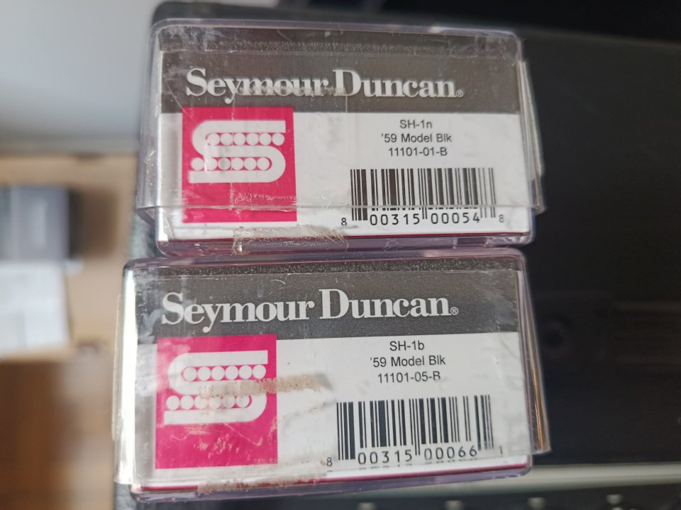 Pastillas Seymour Duncan 59 (vintage blues Set)
