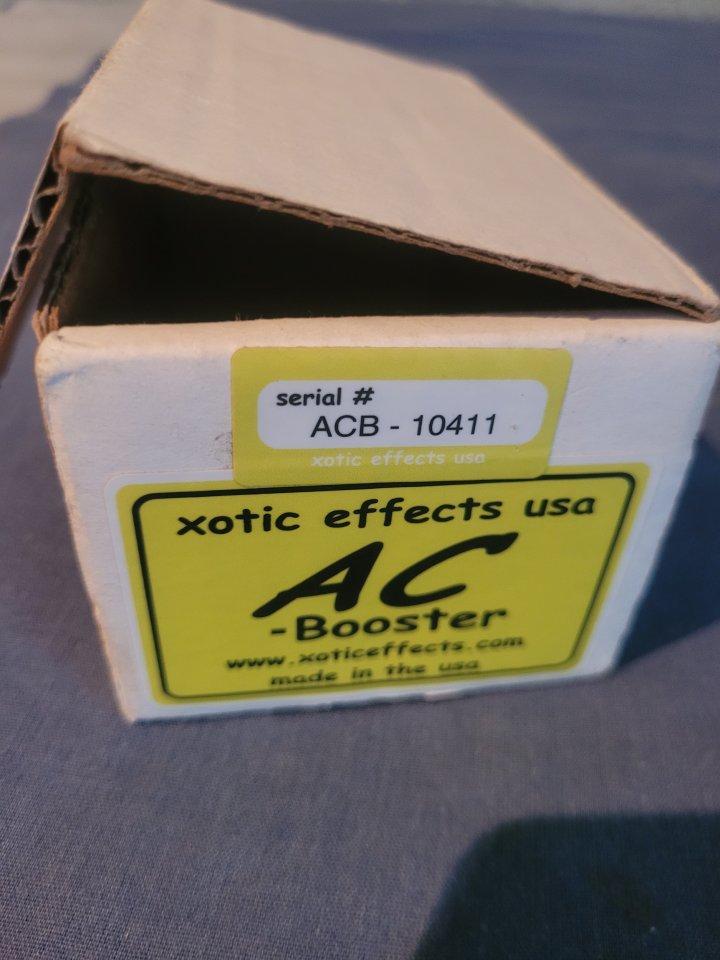 pedal ac xotic booster de segunda mano · Foto 2 de 2 · Madrid · 80 €