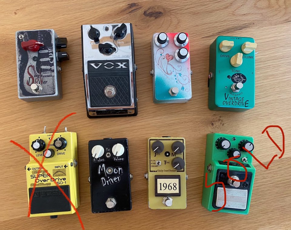 Colección pedales Hidalgo Sound