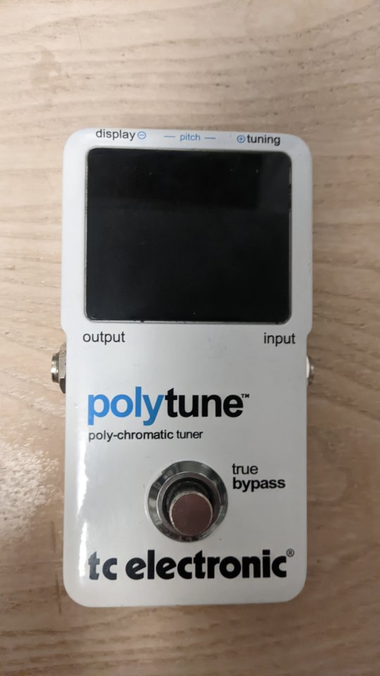 Afinador de guitarra TC Electronic Polytune Classic - Boot Mode