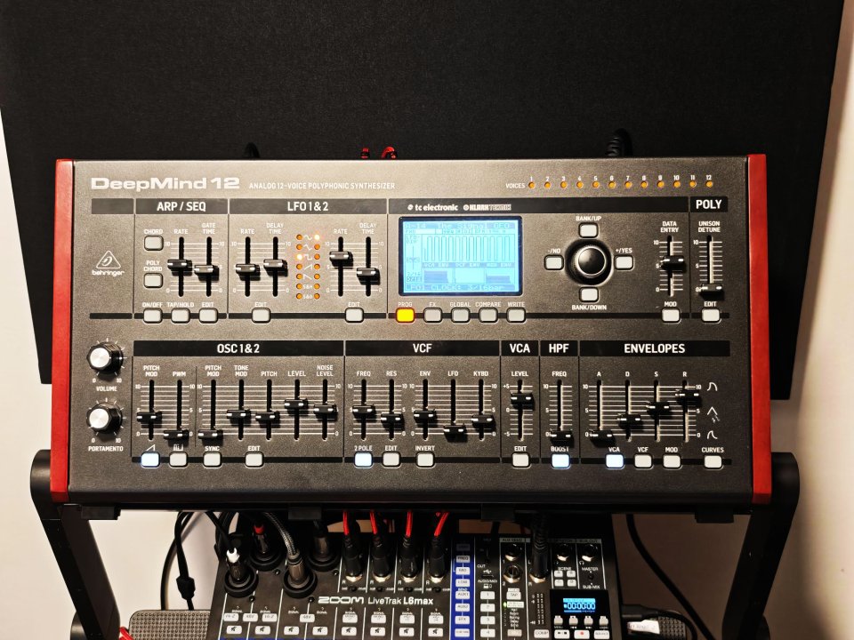 Behringer Deepmind 12D + Extras