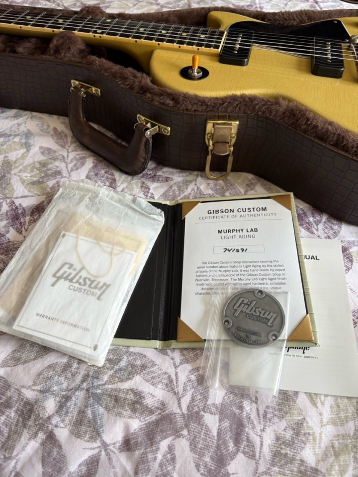 Gibson Les Paul Special 57 TV Yellow Murphy Lab Light Aged de segunda mano · Foto 4 de 10 · Alicante · 3750 €