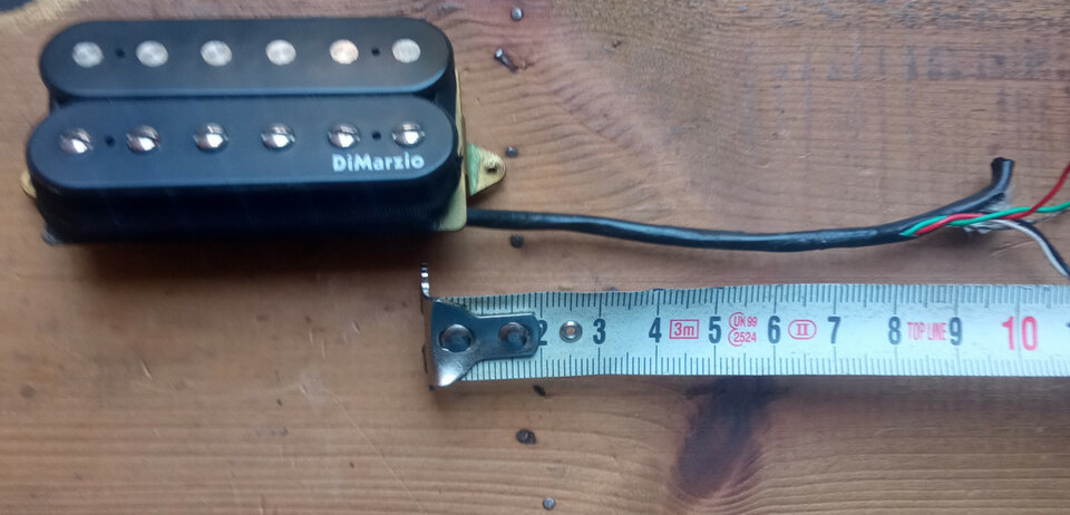 Vendo Dimarzio Tone Zone Humbucker puente con espaciado Floyd (DP155FBK)