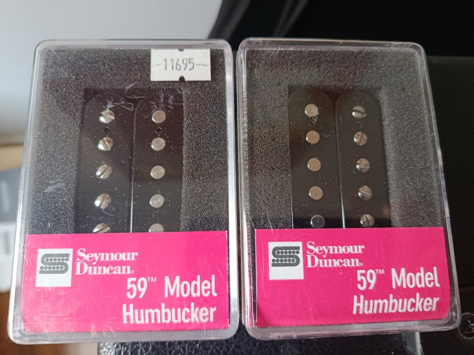Pastillas Seymour Duncan 59 (vintage blues Set)