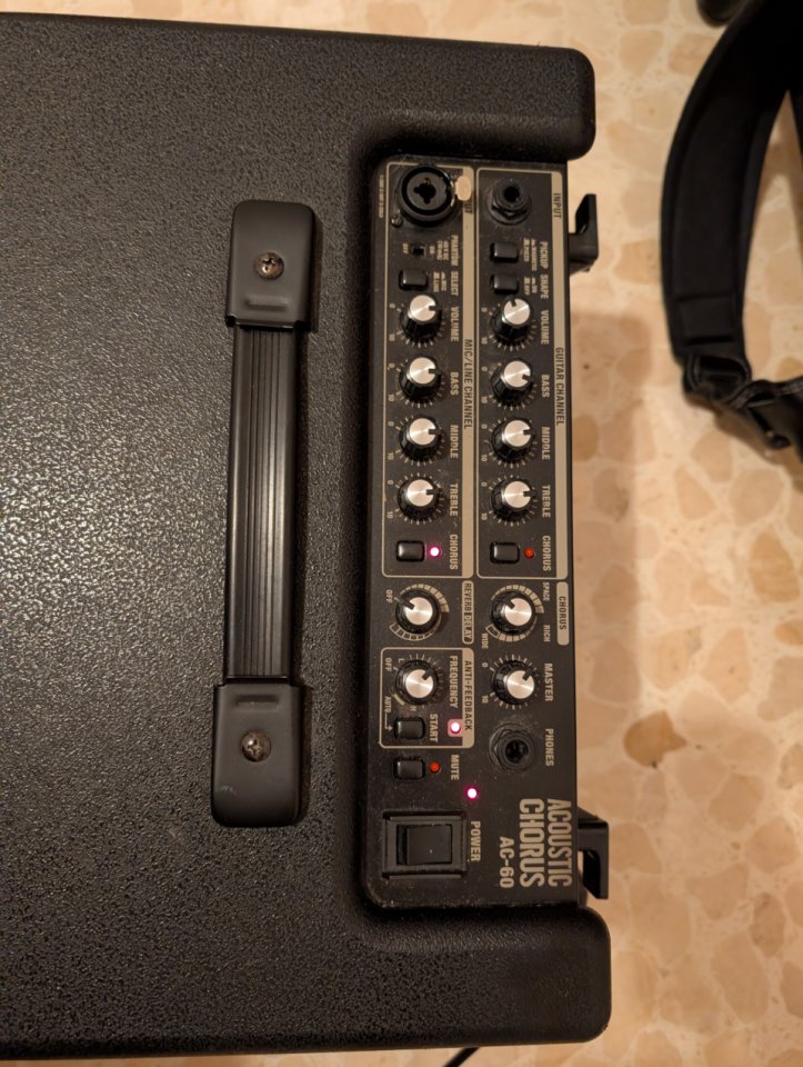 Ampli acústico Roland AC60 + Funda original