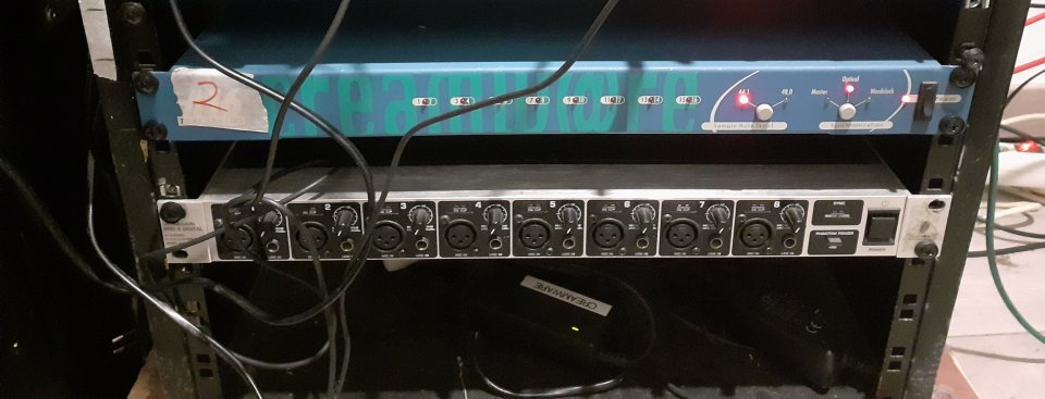 Convertidores ad/da 24 in/out creamware y behringer