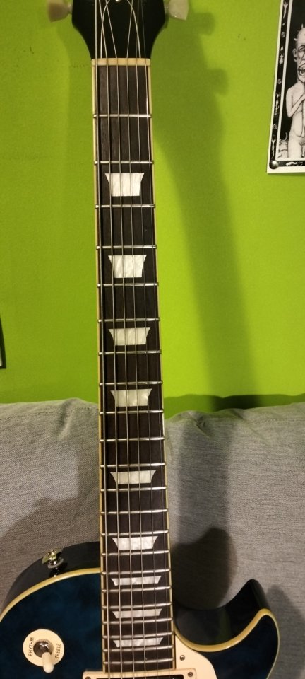 Edwards lps125 con Gibson 498t y 490r