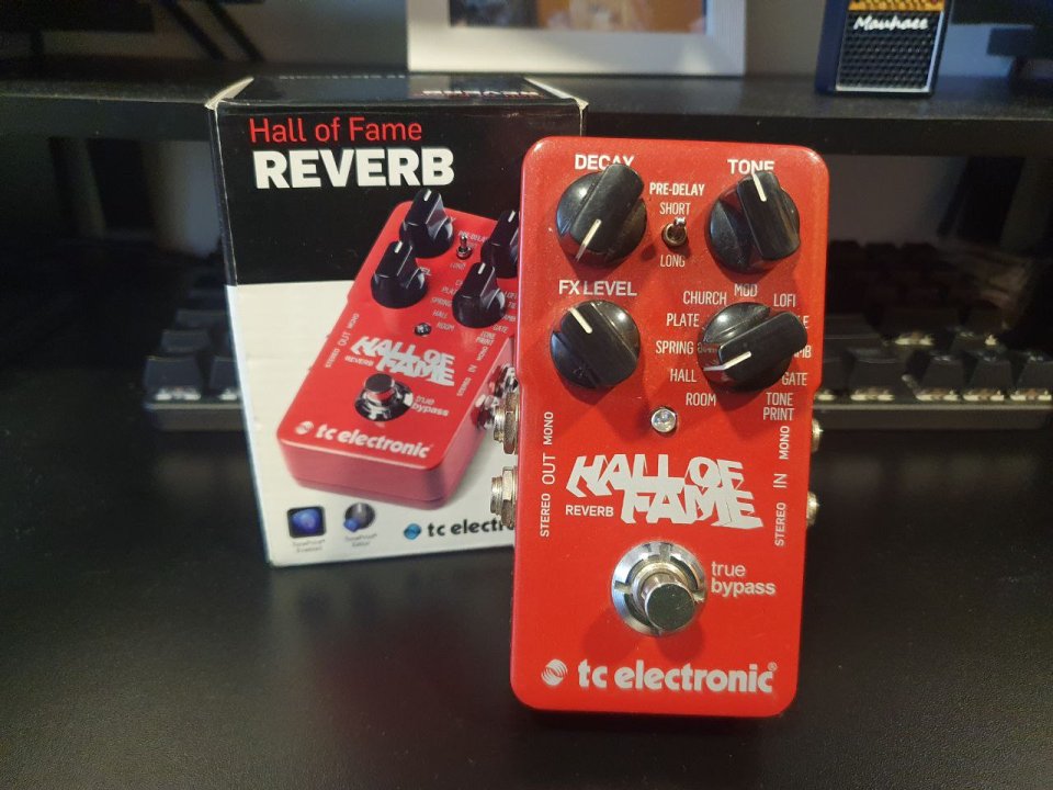 Reverb hall of fame Tc electronic versión 1