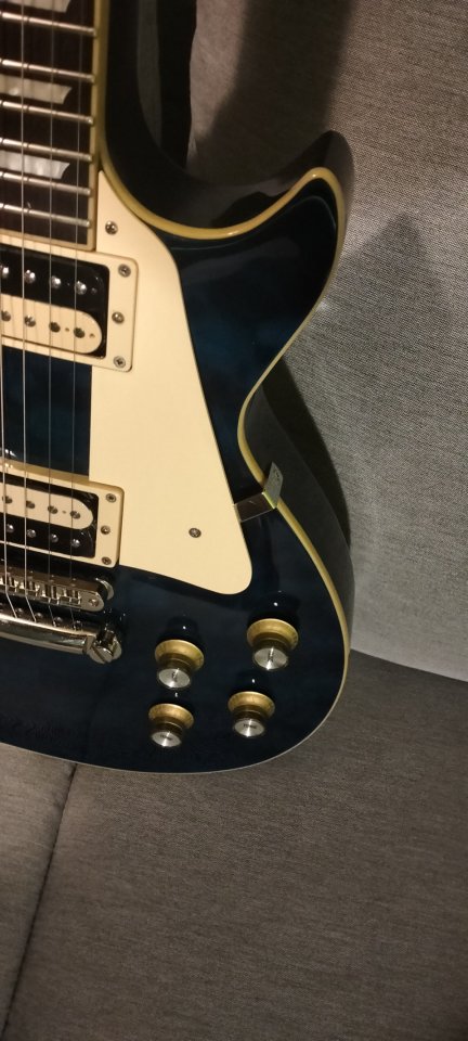 Edwards lps125 con Gibson 498t y 490r