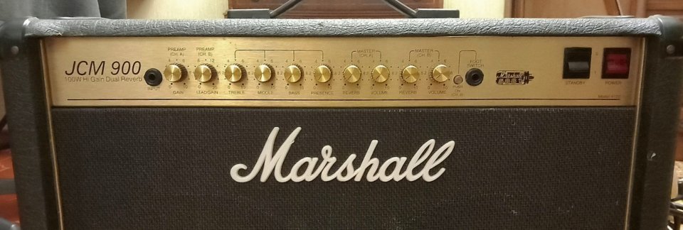 MARSHALL JCM900 Dual reverb