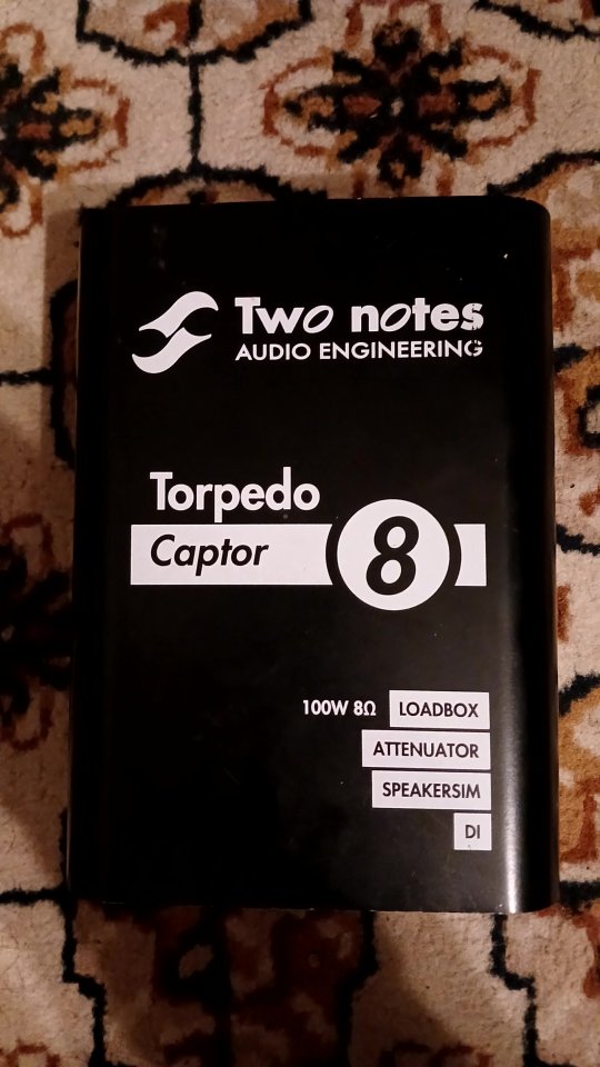 Two notes Torpedo Captor 8